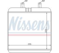Intercambiador Calefacción Interior Aluminio Plástico para Iveco Daily III Bus