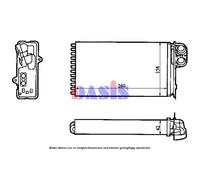 Intercambiador Calefacción Interior para Renault Megane Scenic 1.6 16V 1.6e I