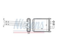 Intercambiador de Calor Calefacción Interior Apto para Kia Picanto Aluminio