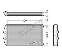 Calefactor DRR12008 DENSO para IVECO DAILY VI Caja/Chasis DAILY VI Furgoneta