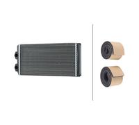 Intercambiador de calor calefacción interior HELLA 380 x 195 mm para VOLVO FH12
