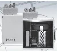 Intercambiador de calor geotérmico Sole con bomba de nergética y control Pluggit