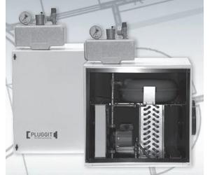 Intercambiador de calor geotérmico Sole con bomba de nergética y control Pluggit