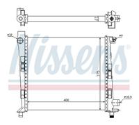 Intercambiador De Calor NISSENS Para Mercedes-Benz Clase A W168