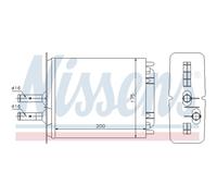 Intercambiador De Calor Para Fiat Punto Van De Aluminio