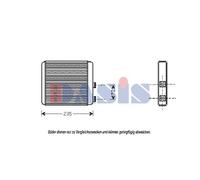 Intercambiador De Calor Para Opel Zafira B Astra G CC 210x180x34