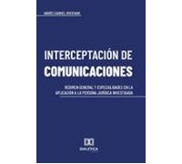 Interceptación De Comunicaciones (ebook)