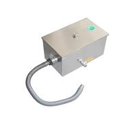 Interceptor de grasa acero inoxidable, trampa, aceite agua, tratamiento aguas residuales cocina for separador filtro Restauranttrap Para restaurantes y cantinas(600x400x400mm)