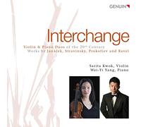 Interchange : Duos du 20ème siècle pour violon et piano. Kwok, Yang.