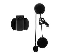 Intercomunicador Bluetooth de 3,5 mm con micrófono y altavoz, auricular V4V6, interfono universal con