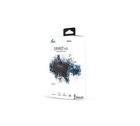 Intercomunicador Cardo Spirit HD Duo inalámbrico Bluetooth para moto resistente al agua negro