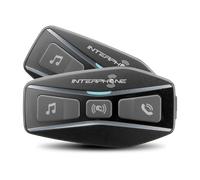 Par Intercomunicador Delgado Moto Casco Bluetooth 5.0 INTERPHONE Ucom 4 Set