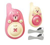 Intercomunicador para niños, intercomunicador para niños, intercomunicador de mano impreso con Vista para niños y niñas, juego al aire libre de largo alcance, juguete de comunicación al aire libre