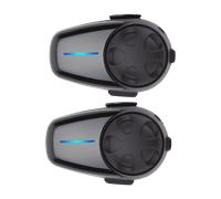 Sena SMH10D-10 SMH10 - Sistema de comunicación Bluetooth para Motocicletas, Paquete Doble