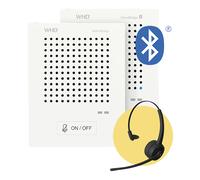 Intercomunicador VoiceBridge Estándar/Bluetooth 2 puestos de comunicación, 1 auricular