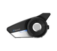 Intercomunicadores Arsenal Sena 20S EVO inalámbricos Bluetooth para moto con activación por voz, alcance de 2000 m, color negro