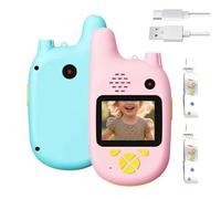 Intercomunicadores con Vídeo para Niños | Radio Recargable De Largo Alcance,Walkie Talkies con Video Infantiles | para Niños Y Niñas Exterior Jardín Camping Aventuras Senderismo Viaje por Carretera