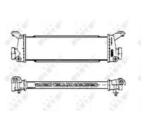 Intercooler 30151 NRF para MERCEDES-BENZ CLASE A VANEO