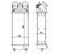NRF 30473 Intercooler