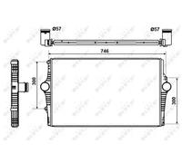 NRF 30501 Intercooler