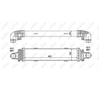NRF 30504 Intercooler