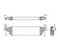 Intercooler 309116 NRF para SUZUKI VITARA SX4 S-CROSS