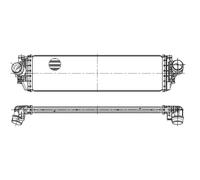 Intercooler 309120 NRF para FORD FOCUS IV FOCUS IV Turnier FOCUS IV Sedán
