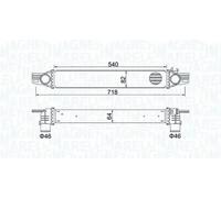 MAGNETI MARELLI 351319204360 Intercooler