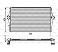 Intercooler 818283 VALEO para VOLVO V70 II S60 I S80 I XC70 I Cross Country