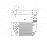 Intercooler 818326 VALEO para AUDI A6 C6 A6 C6 Avant
