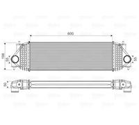 Intercooler 818662 VALEO para SUZUKI GRAND VITARA II