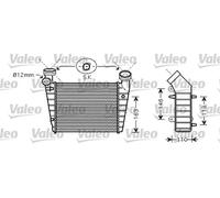 Intercooler 818720 VALEO para VW SKODA
