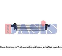 Intercooler Aletas de Refrigeración Soldadas Apto para Opel Moca / X 570x142x62