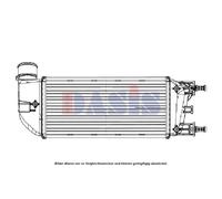 Intercooler Aletas Soldadas Compatible Para Fiat 500 C 312_ Ford KA RU8