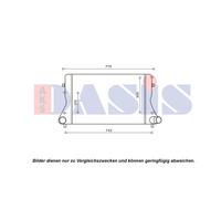 Intercooler Aletas Soldadas Para Audi A3 Sportback TT Roadster 616x409x40