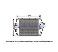 Intercooler Aletas Soldadas Para Mazda 6 Station Wagon MPV II Hatchback