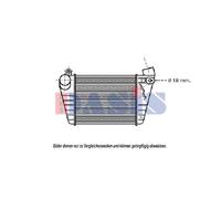 Intercooler Aletas Soldadas Para VW Golf IV Variant 1J5 1J1 Bora 1J6 1J2
