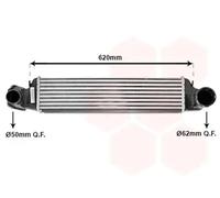 VAN WEZEL Radiador de admisión, intercooler para BMW: Série 3 (Ref: 06004282)