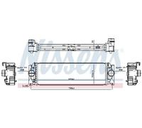 Intercooler Aluminio 961312 NISSENS para MERCEDES-BENZ SPRINTER 3,5-t Autobús