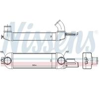 NISSENS 96179 Intercooler