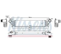 Intercooler NISSENS 96272