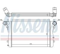 Intercooler Aluminio 96420 NISSENS para AUDI A3 TT TT Roadster A3 Sportback
