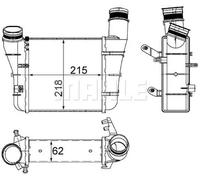 MAHLE Ladeluftkühler CI336000S