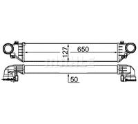MAHLE Ladeluftkühler CI343000S