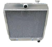 Intercooler Automóvil Compatible Con Chevy Para BEL AIR 1955 1956 1957 Radiador Aluminio 3 Filas Reemplazo Reparación Piezas Repuesto