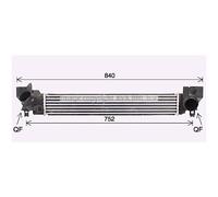 Intercooler AVA COOLING BW4579 AVA