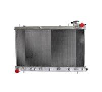 Intercooler coche Ajuste para Forester 2.5L XS Turbo EJ25 2002-2008 CON transmisión automática FILLERNECK 45111SA151Radiador de aluminio completo