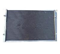 Intercooler Coche Compatible Con VW Para Golf MK1 1975 1976 1977 1978 1979 1980 1981 Radiador Aluminio 2 Filas Reemplazo Reparación Piezas Repuesto