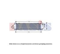 Aks Dasis Intercooler Compatible Para Ford Kuga I Galaxy Wa6 097001N