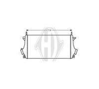 Intercooler Compatible Para Opel Insignia A Caravan G09 Saab 9-5 YS3G
